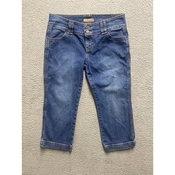 Vintage TOMMY HILFIGER Women's Size 11 Cropped Capri Jeans - Picture 1 of 8